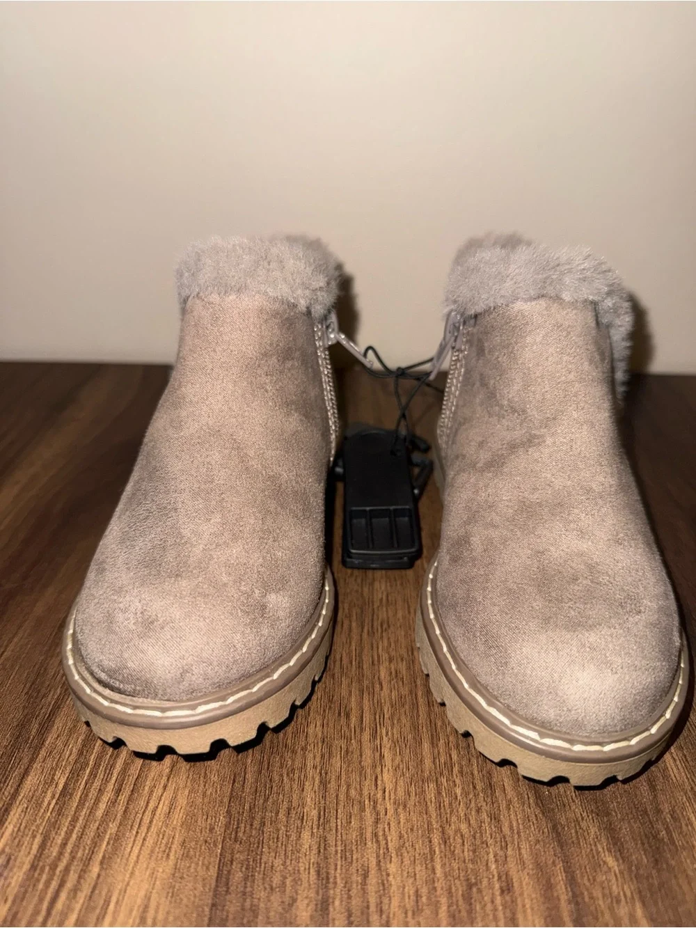 🆕NWOT Wonder Nation girls size 10 faux fur Boots
